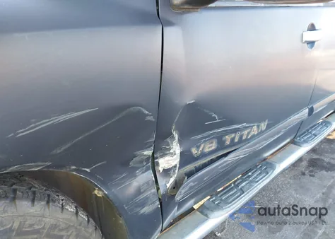 2007 Nissan Titan Le из США, поврежденный, VIN 1N6AA07A07N204369